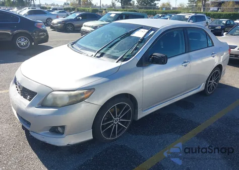 2009 Toyota Corolla S z USA, uszkodzony, nr VIN 1NXBU40E29Z069323